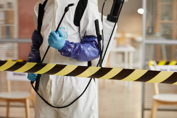 Professional Biohazard Cleanup technician working in Glenwood, IL